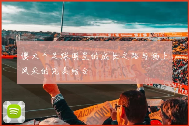 傻大个足球明星的成长之路与场上风采的完美结合